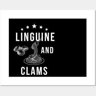 Linguine and clams Posters and Art